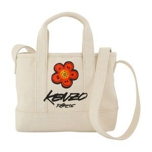 Kenzo Tote Bag Small - Cotton - White - NWT